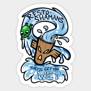 Resto Shaman Sticker